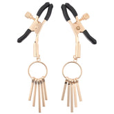 Verge Sensual Nipple Clamps - Adjustable Pleasure Journey Nipple and Clit Clamps